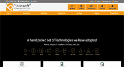 Desktop Screenshot of piccosoft.com